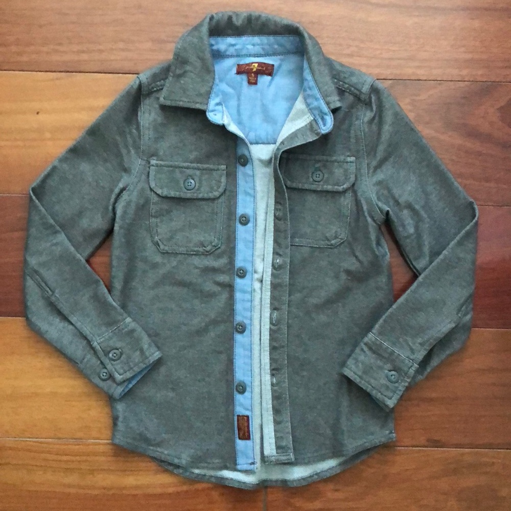 Boys button up shirt size 5